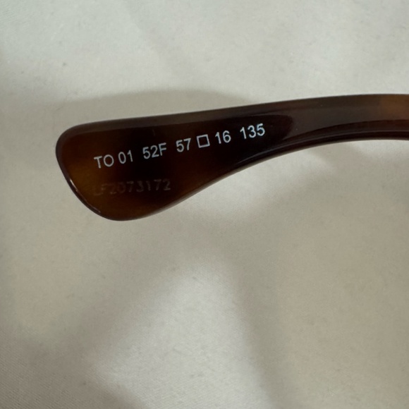 Tod's Sunglass 01 col 52F- Tortoise & Matte Gold - Picture 5 of 6